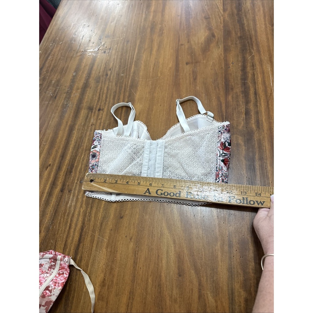 Victoria's Secret Dream Angels Balconet Bustier Bra Corset Top 32 DD - Picture 4 of 7